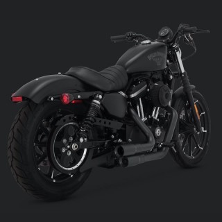 SCARICHI VANCE HINES MINI GRENADES NERI HARLEY SPORTSTER XL 04-20